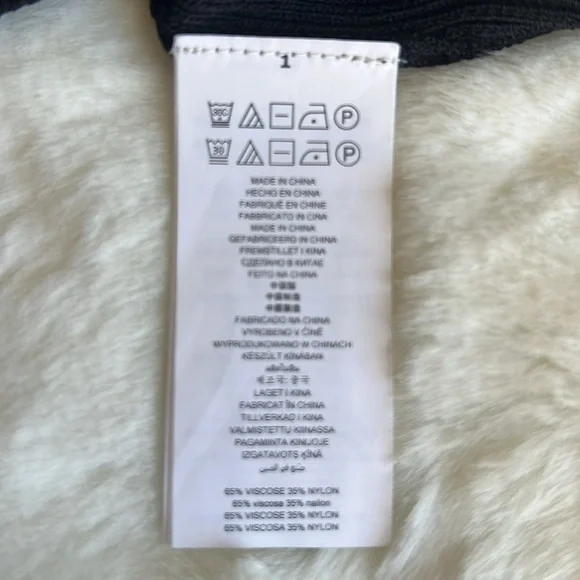 MICHAEL KORS Black Ribbed Knit Sleeveless Tank Top Medium - Picture 6 of 10